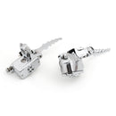 Skull 7/8'' 22mm Pair Motorcycle Hydraulic Brake Master Cylinder & Clutch Lever S Generic