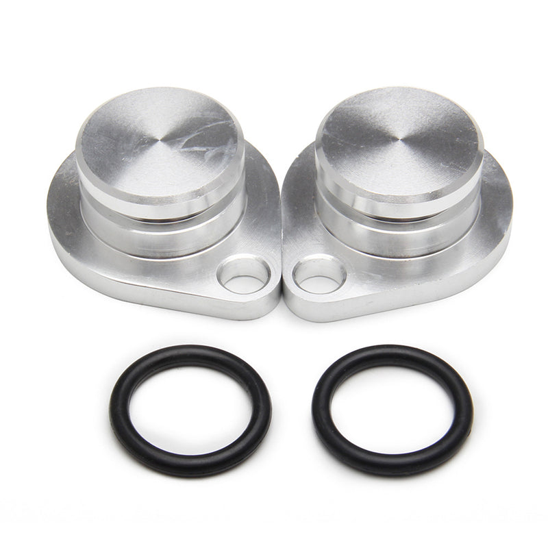 2008-2010 Ford F250 F350 F450 F550 Powerstroke Diesel 6.4L 4" Exhaust Pipe & EGR Valve Delete Kit + Intake Elbow DIECAST