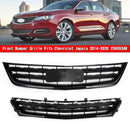 Chevrolet Impala Sedan 2014-2020 Gloss Black Front Bumper Grille Grill