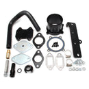 Dodge Ram 2500 3500 6.7L Cummins Diesel 4" Muffler Exhaust Pipe + EGR Delete Kit