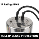 1100W Submersible Dirty Water Pump Bore Tank Well Steel Automatic