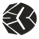 Motorcycle Motorbike Rubber Petrol/Fuel Tank Pad Scratch Protector New In Black Generic