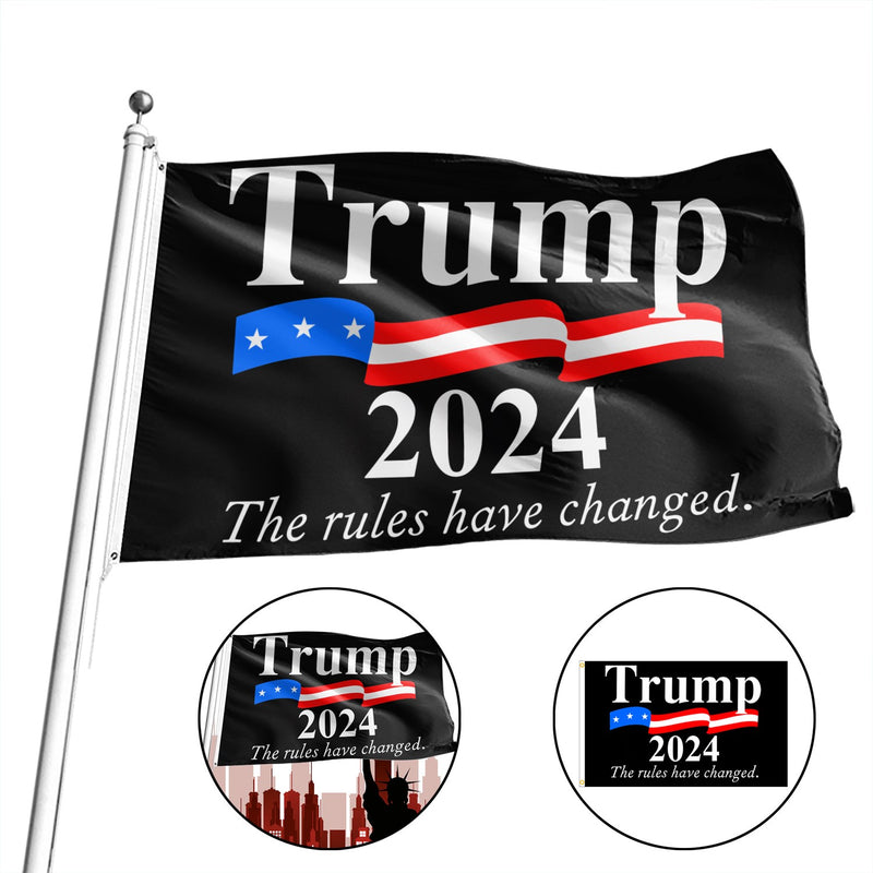 President Donald Trump Flag 2024 Keep Make America Great MAGA 3x5FT Banner