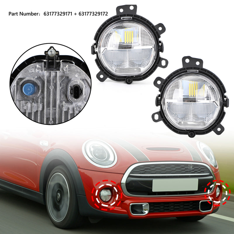 BMW Mini F55 F56 F54 F57 Front Bumper Left & Right Fog Light Lamp