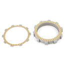 Clutch Friction Plate Kit Set for Honda CBR CBF 600 VFR 700 750 800 Generic