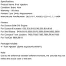 Doosan Excavator: E32,E35,E42,E45,E50,E55,E85 4PCS Fuel Injectors 400903-00074D Generic