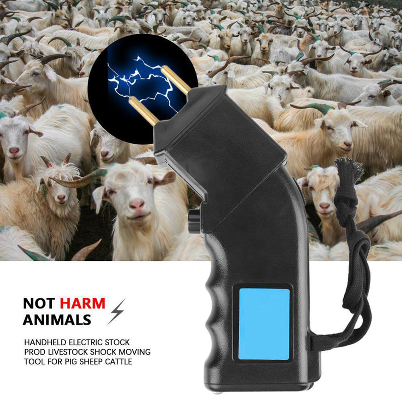 1Pcs 4000V Electric Cattle Prod Prodder Shock Handheld Cow Livestock Stock Tool