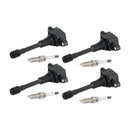 Nissan Altima Sentra Rogue X-Trail Tiida 2.5L UF549 Ignition Coils Pack 4PCS