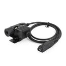 Throat Mic Headset Air Tube Fit for XPR3300 3500 6600 P6620 E8600 MTP3150