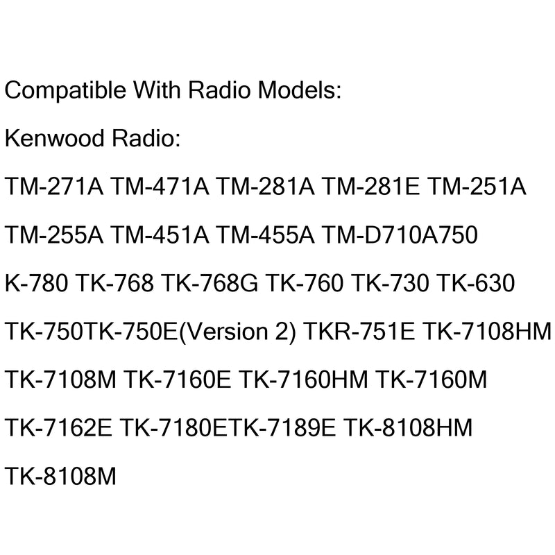 KMC-32 DTMF Microphone For Kenwood TM-271A TM-281A TM471A TM-D710A Radio