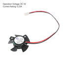 2 Pin Wire Brushless DC Cooling Blower Fan 5V 0.23A 3510S 30x30x10mm