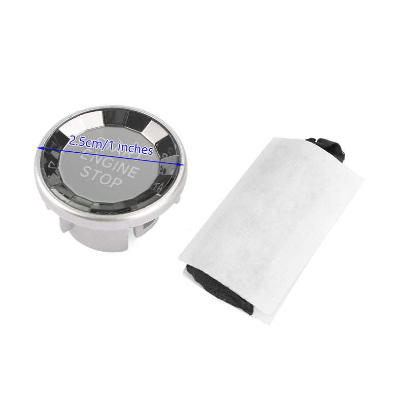 Jaguar XF XE F-Pace Engine Start Stop Push Button Knob Switch Decor Cover