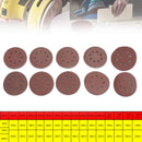 125mm 5 inch Sanding Discs 40 - 2000 Grit for Orbital Sander Loop Sandpaper