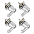 4X Saddlebag Lever Lock Bolts Nuts Mounting Set Fit Fits For Touring 2001-2020 Generic