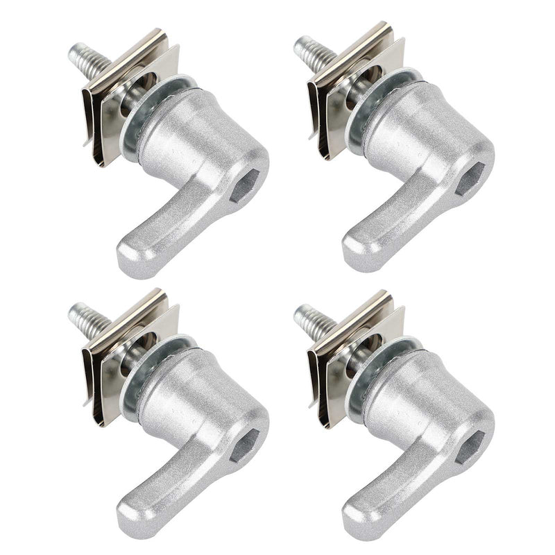 4X Saddlebag Lever Lock Bolts Nuts Mounting Set Fit Fits For Touring 2001-2020 Generic