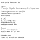 CNC Billet Rear Chain Guard Protector Cover For Suzuki DRZ125/400S/400SM Generic