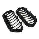 Gloss Black Front Bumper Grille Grill Fit BMW X2 Series F39 2018-2023 Generic