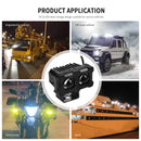 Led Electric Motobike Scooter Ultra Bright Waterproof Headlight Motorcycle Light Generic