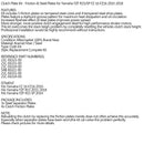 Clutch Kit Iron& Friction Plates for Yamaha YZF R15/SP FZ-16 FZ16 2010-2018 Generic