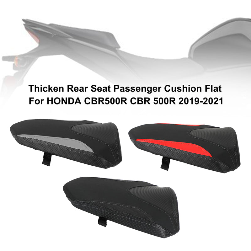 HONDA CBR500R 2019-2021 Thicken Rear Seat Passenger Cushion Flat
