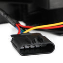 2006-2007 Montee Carlo 2 Door Coupe/4 Door Sedan Chrome Housing Clear Amber Headlights Assembly