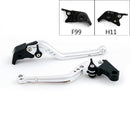 Long Brake Clutch Levers For Ducati 1299/1199/959/899 Panigale Xdiavel 749 Black Generic