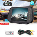 7" LCD Car Rear View Monitor Screen Sensors Lens for Bus Car Reversing Camera