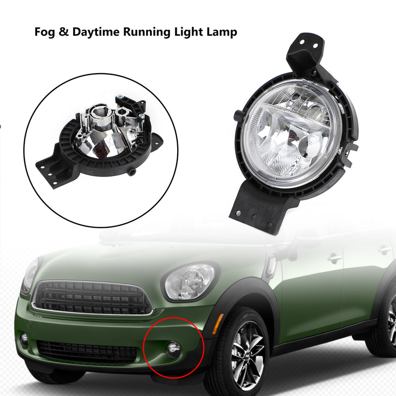 L/R Fog Light Daytime Running Lamp For BMW Mini Countryman R60 2010-2016 Generic