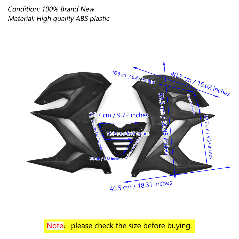 Cover Full Vehicle Board Protection Under Spoiler for Honda MSX125 2013-2015 Generic