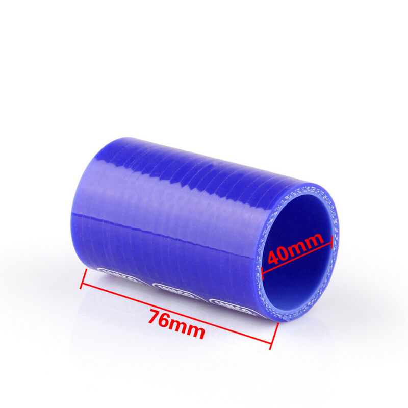 Straight 0 Degree 76mm 40mm Silicone Pipe Hose Coupler Intercooler Turbo Generic