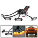 4PCS/Set LED Lights Fit Front Bumper Grille Tacoma 2016-2020 PT228-35170 Clear Generic
