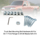 1983-2021 Ford Ranger & 1994-2008 Mazda B3000 924-310 Truck Bed Mounting Bolt Hardware Kit