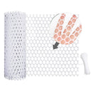 15.7IN Plastic Chicken Fence Floral Netting Mesh Garden Patio Protective Net