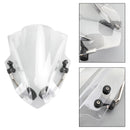 Universal 7/8'' 22mm Handlebar ABS Plastic Motorcycle Windshield WindScreen Generic