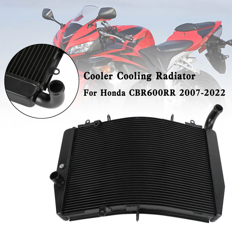 Honda F5 CBR600RR CBR 600RR 2007-2022 Aluminum Radiator Cooling Cooler