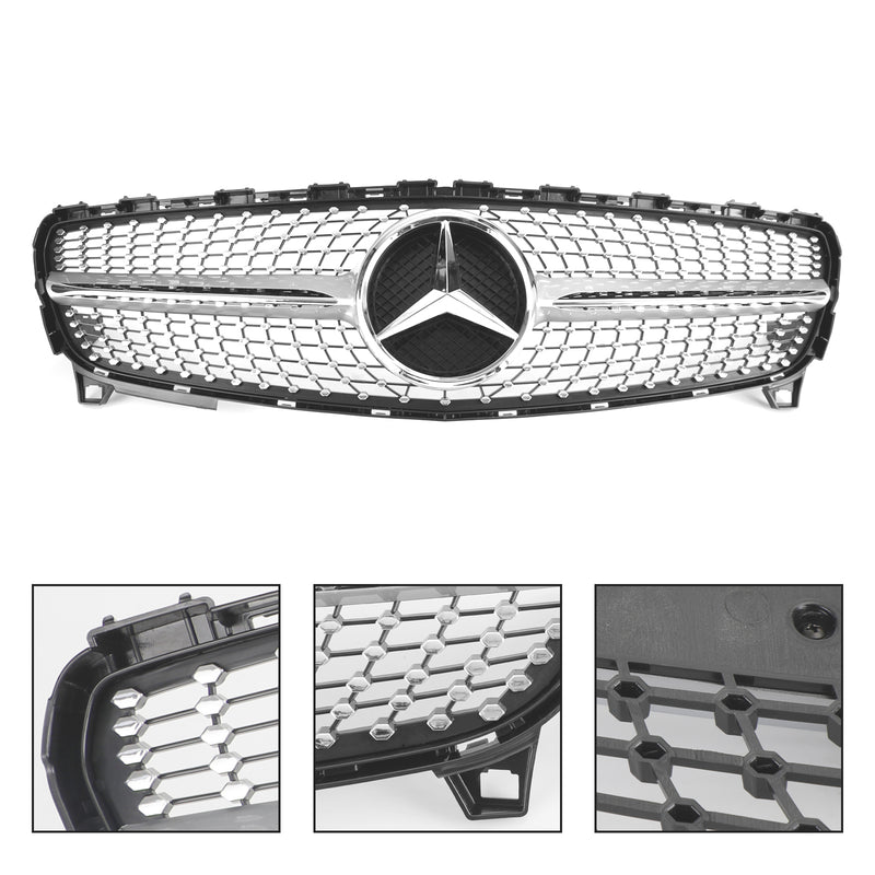 MERCEDES BENZ A CLASS W176 2016-2018 Diamond Front Bumper Grille Grill