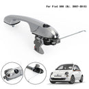 Chrome Outer Door Handle Front Left 735592012 For Fiat 500 Left Hand Drive Generic