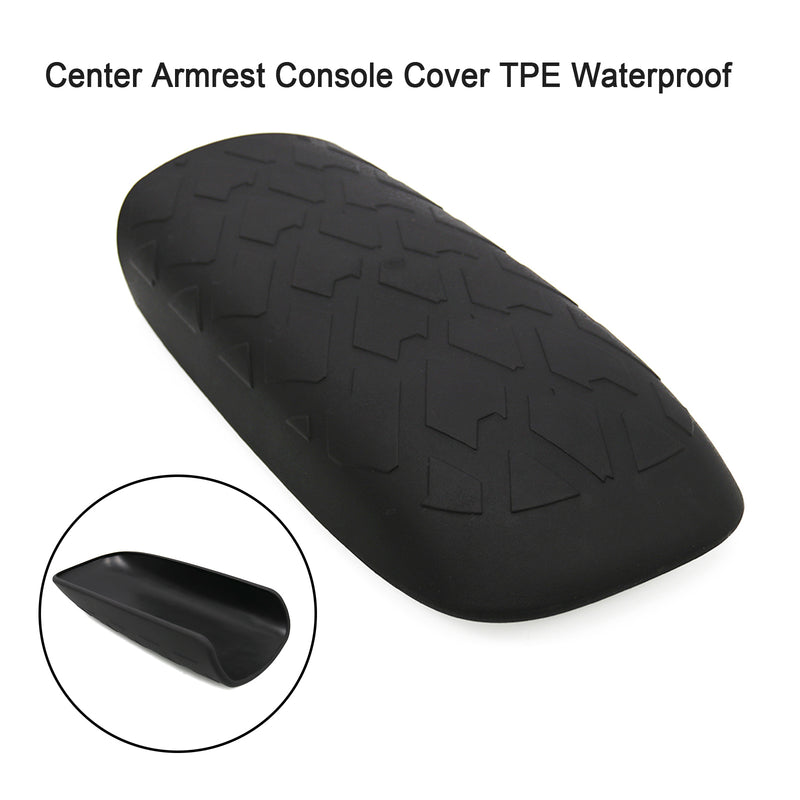 Center Armrest Console Cover TPE Waterproof For Ford Bronco Sports 2021-2022 Generic