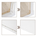 2-9 Pair No-Installation Shoe Storage Cabinet Drawer Box Plastic Frame Shoe Box