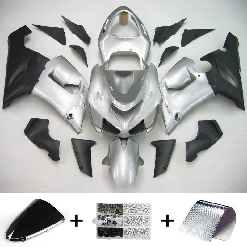 Fairing Kit For Kawasaki ZX6R 636 2005-2006 Generic