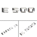 Mercedes E500 Rear Trunk Emblem Badge Nameplate Decal Letters Numbers