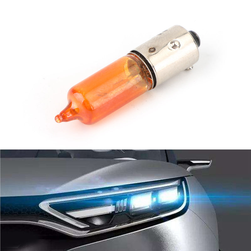 For Philips 12146 Hy21W 12V 21W Turn Signal Halogen Light Lamp Bulb Amber Baw9S