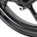 Glossy Black Front Wheel Rim For Kawasaki Z400 EX400 Ninja 400 ABS 2018-2023 Generic
