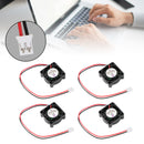 Brushless DC Cooling Blower Fan 12V 0.1A 2510B 25x25x10mm 2 Pin Wire