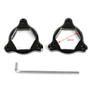 Fork Pre Adjusters Black 22MM Fit for Kawasaki Z1000 03-06 ZX636 Ninja 650R Generic