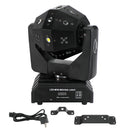 RGBW 3 In1 LED Laser Moving Head Stage Light DMX DJ Disco Party Effect Lighting