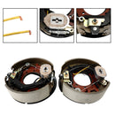 Electric Trailer Brake Kit w/Shields-Self Adjusting-12-1/4"-Left/Right Hand-10K
