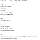 6PCS Sun Rain Guard Deflectors Window Visors For Ford F150 2005-2008