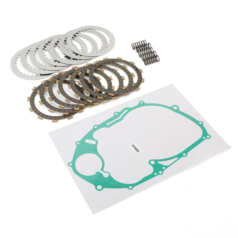 Clutch Plate And Gasket Kit 3B6-W001G-00-00 fit for Yamaha V Star 650 1998-2011 Generic