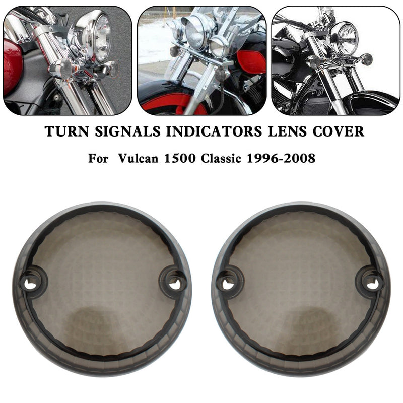 Yamaha Kawasaki Vulcan 1500 VN Turn Signals Indicators Lens Cover
